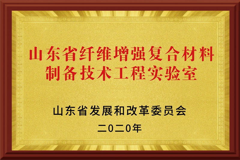 山東省纖維增強復合材料制備技術工程實驗室
